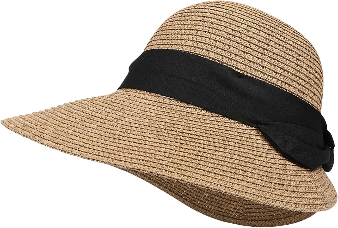 Chapeau de soleil — pour femme, protection UV, respirant, pliable