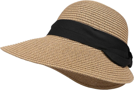 Chapeau de soleil — pour femme, protection UV, respirant, pliable